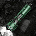 SKYFIRE LED High-brightness Display Flashlight, High-lumen Ultra-bright Rechargeable Flashlight, Ultra-long Battery Life with Zoom Function, Built-in Floodlight Mode, Suitable for Camping, Outdoor Activities, Farm Patrol, And Night Cycling